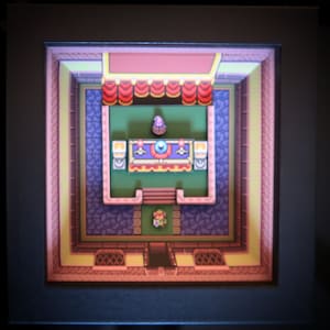 Nintendo - Zelda A Link to the Past - Shadow Box - 3D Effect - Wall Art - Ltd Edition - Fortune Teller - Mini Retro Series - Part 4 of 14