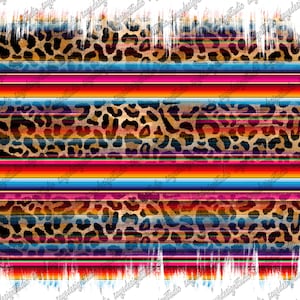 Serape and Leopard Pattern Png , Serape Pattern Png, Png,Serape Leopard png, Watercolor Serape, Leopard print, Sublimation Designs Downloads