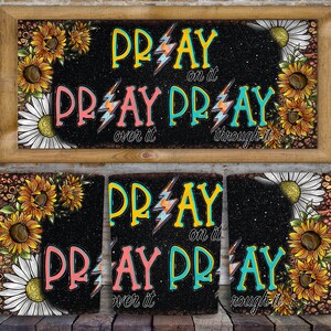 Pray Png, 15oz Mug Png,Sublimation 15oz Mug,Leopard Pattern,Pray On it Christian Mug Png,Mug Pattern Png,Instant Download,Sublimation Design