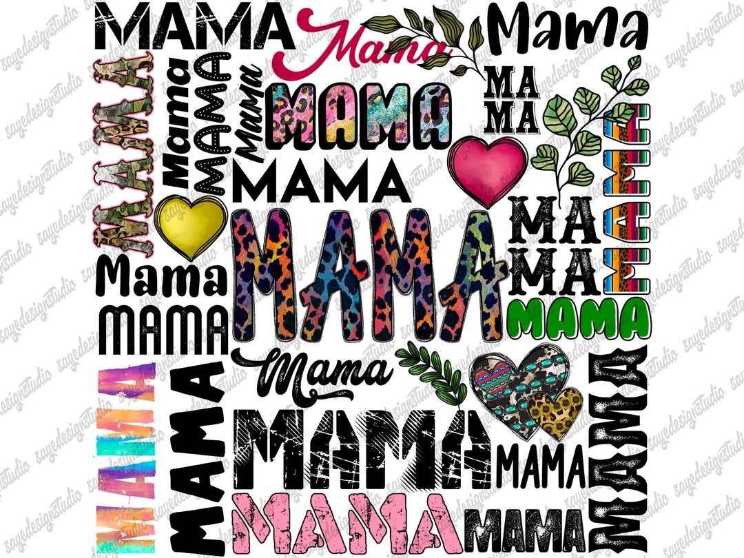 Mama Design Png File, Western, Mama Png, Heart Png,rose, Western Mama ...