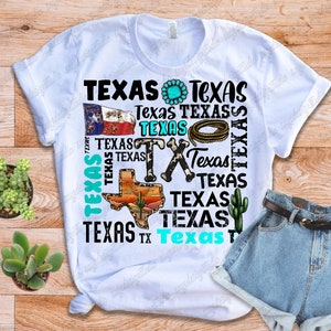 Texas Png File, Western, Texas Design, Gemstone Turquoise, Cactus ...
