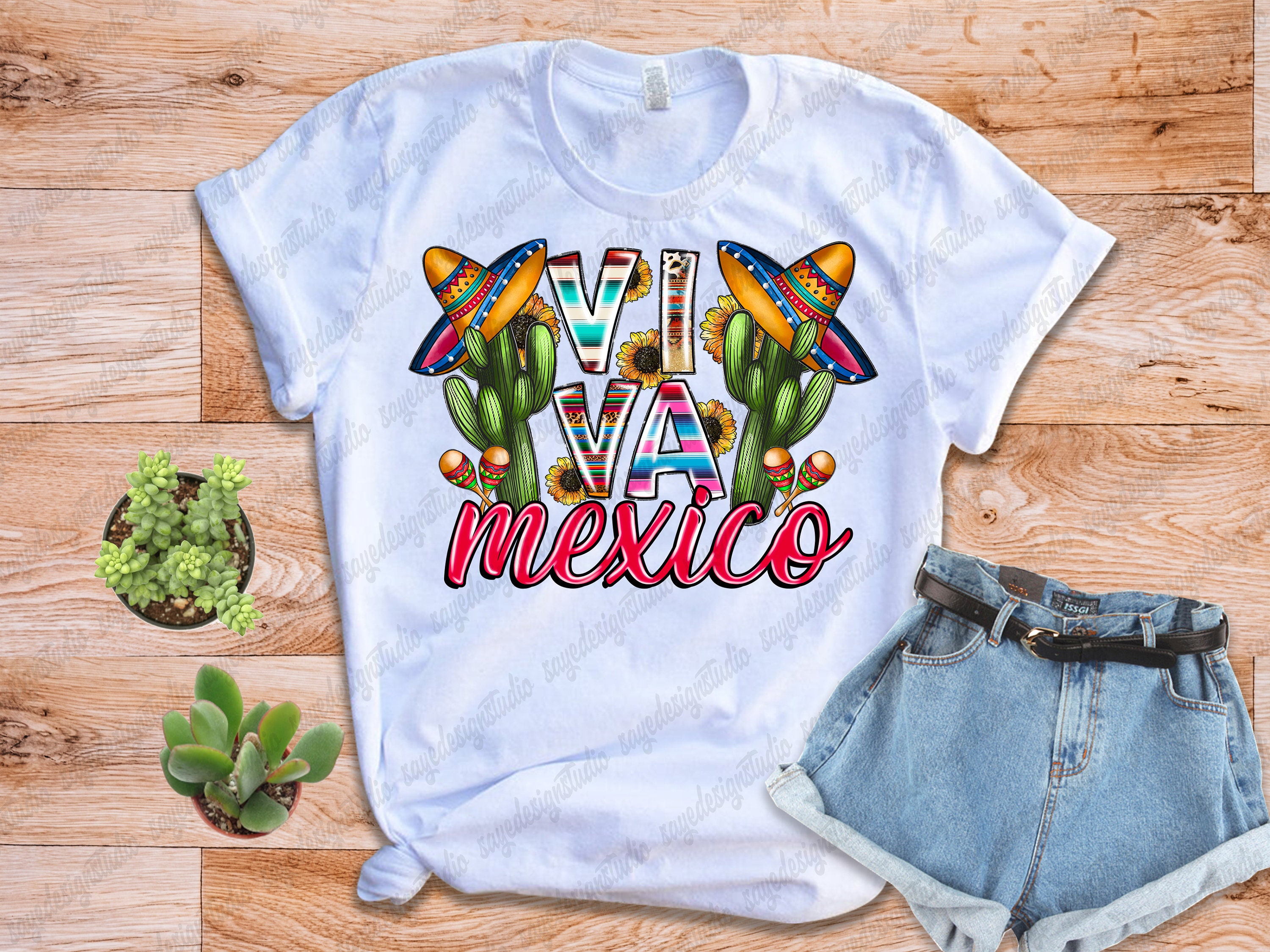 Viva Mexico Png Sublimation Design (digital Download) - Etsy