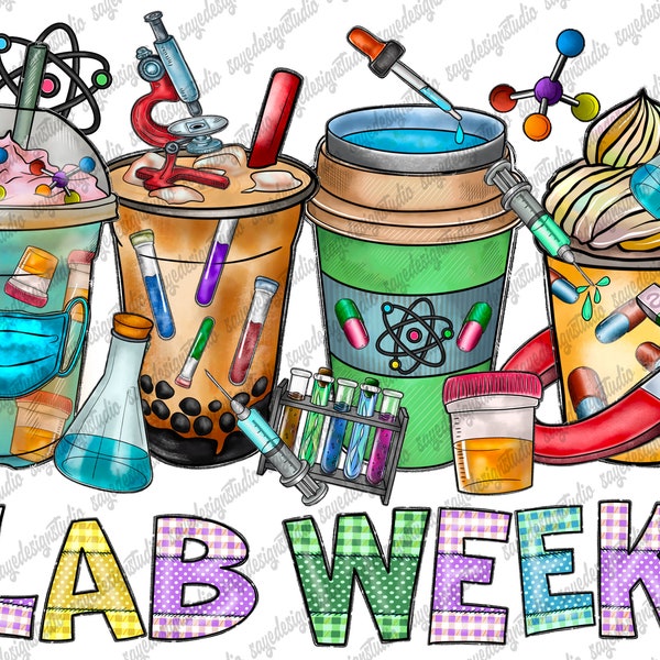 Laboratory Coffee Cups png, DNA,Laboratory Technician png,Lab Week 2023,Coffee Cups png,Laboratory Design,sublimate designs,Digital download