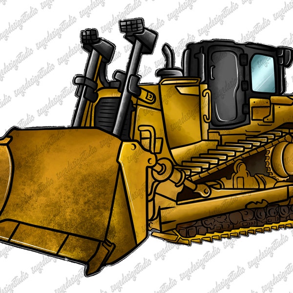 A Little Dirt Never Hurt Png, Western, Bulldozer Png, Constructions Png, Leopard, Bulldozer Clipart, Sublimation Designs, Digital Download