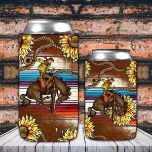 Rodeo Can Cooler Png, 12oz Can Cooler, 15oz Slim Can Cooler,Can Cooler Png, Cowboy, Rodeo Design,Western,Digital Download,Sublimation Design