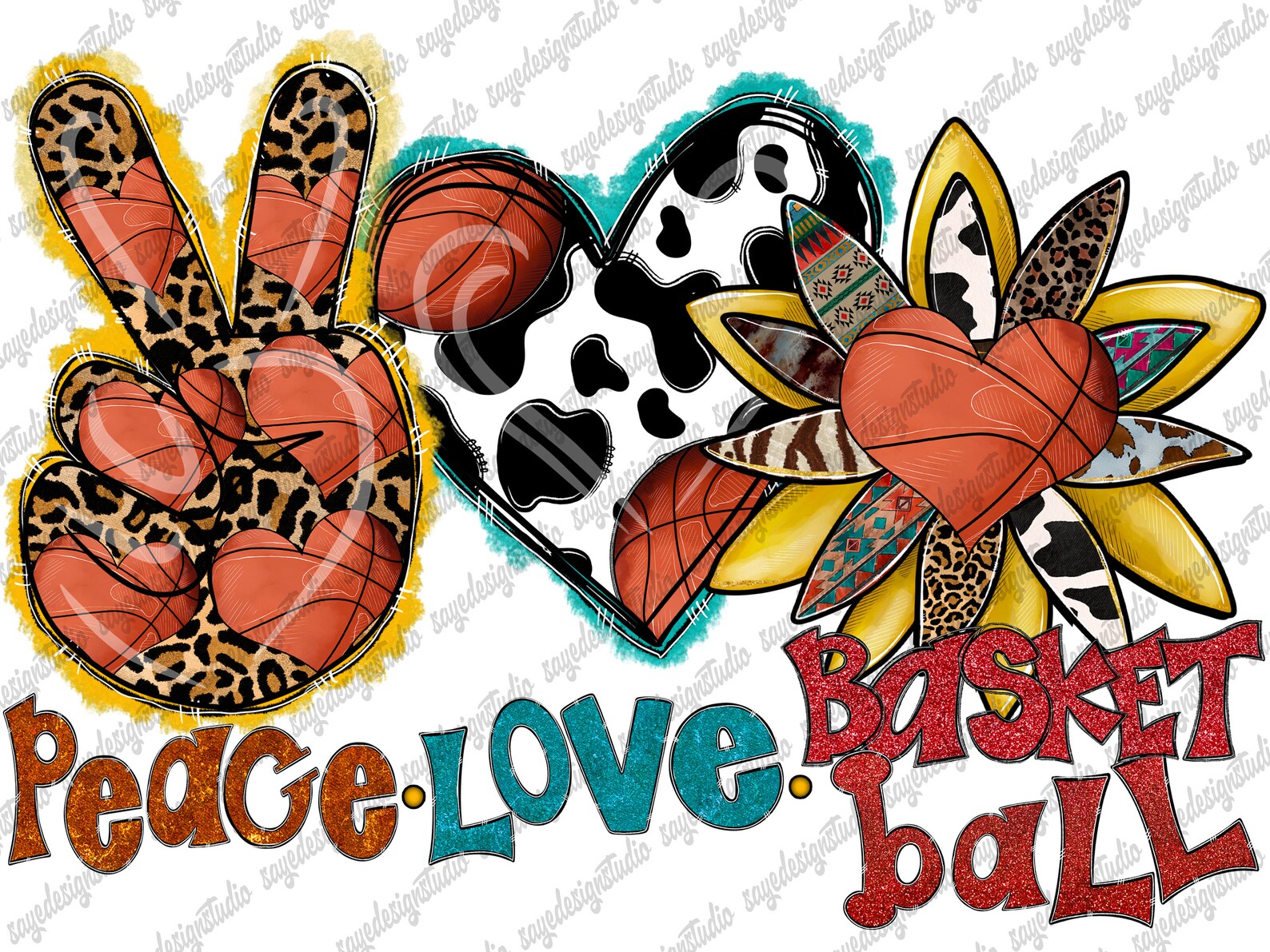 kd peace love and basketball