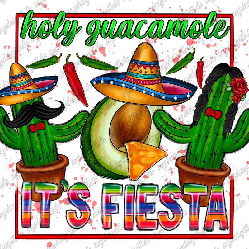 Holy Guacamole - Etsy