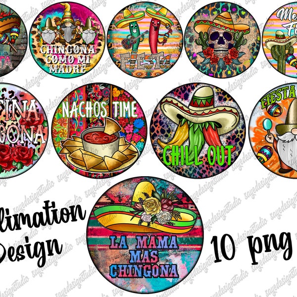 Mexican Car Coaster Png, Western, Car Coaster Png, Latin Design, Mexico, Serape, Chingona Png, Leopard, INSTANT DOWNLOAD, Sublimation Design