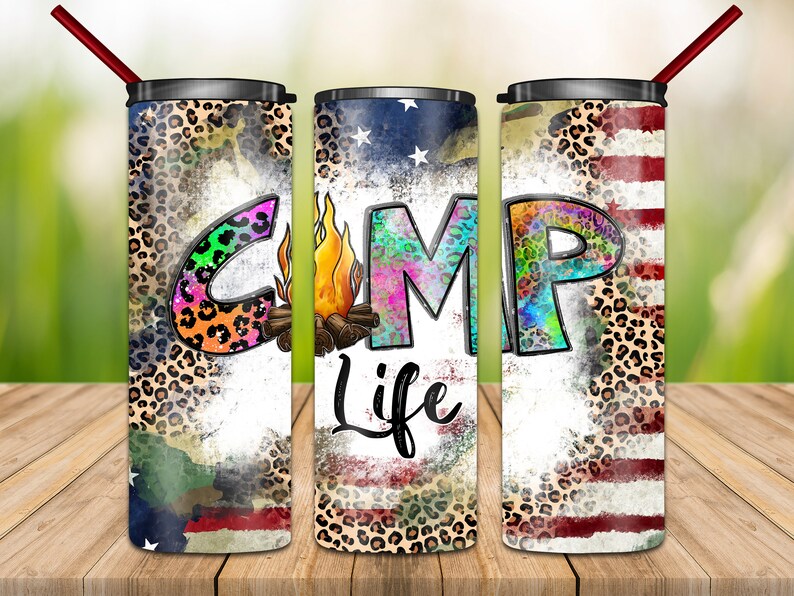 Camp Life Tumbler Png Country Tumbler Western Tumbler 20oz Etsy