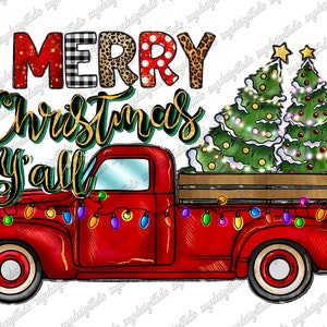 Happy Holiday Png, Merry Christmas Truck Png, Gnome Png, Merry Christmas, Christmas Tree, Truck Png,Western,Sublimation Png,Digital Download