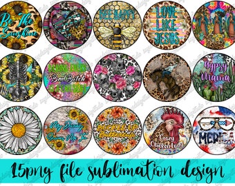 Western Car Coaster PNG: Cowhide, Leopard, Floral (Digital Download)