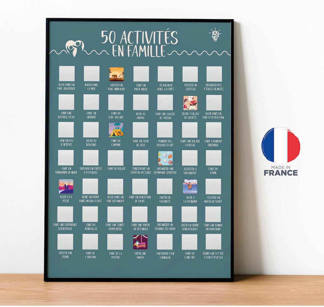 Carte à Gratter Football Avec 100 Places - Moyen Simple Pour Lever Des Fonds, Association, Club Sportif