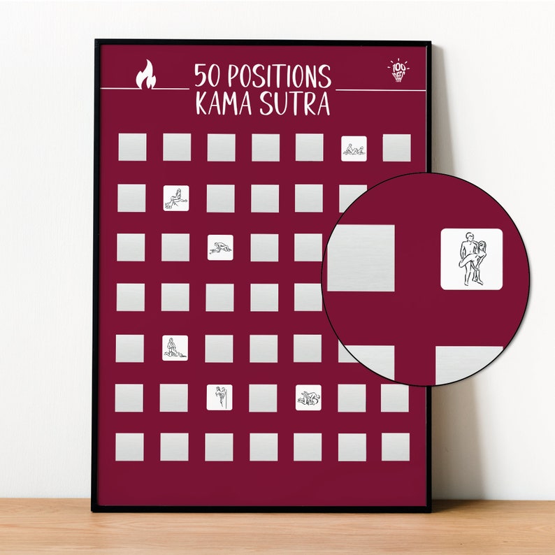Affiche gratter Kama Sutra winning Nouveaut The Source Wholesale
