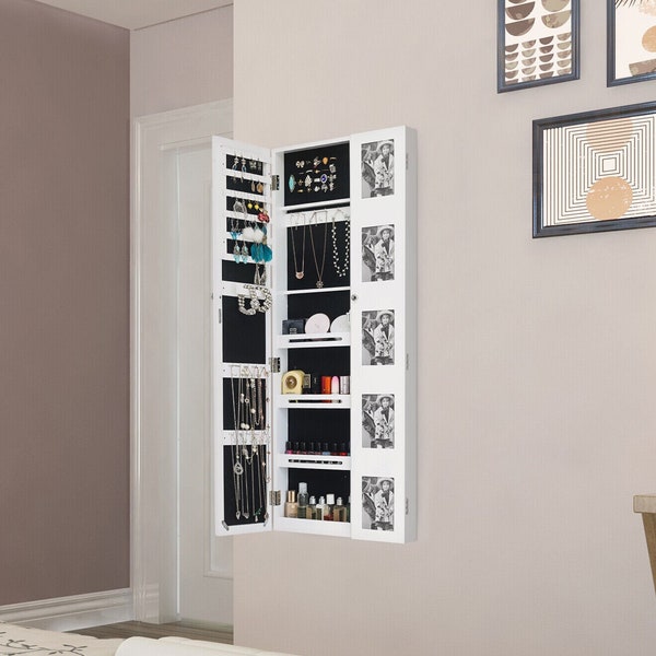 Jewelry Organizer Wall Etsy