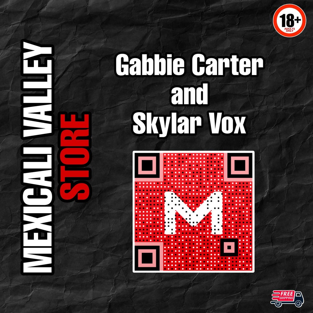 Gabbie Carter and Skylar Vox Sticker High Quality Premium Vinyl NSWF