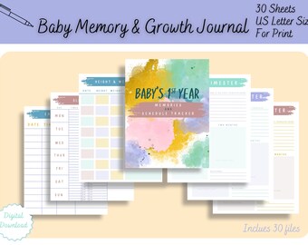 Baby tracker / baby log / baby milestone / baby planner / first trimester / second trimester / third trimester / newborn tracker