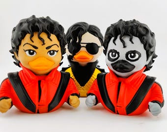 MJ King of Pop Trilogy Duck Set | Complete Music Legend Collection | 3 Pack Gift