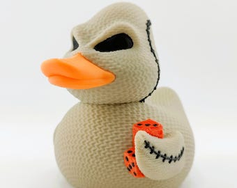 Boogie Duck – Spooky Dice Villain Duck | Halloween Collectible Duck | Gamer Duck | Creepy Cute Decor | Fan Art Duck