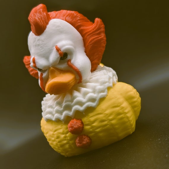 Killer Clown Duck | Creepy Horror Duck | Scary Clown Decor