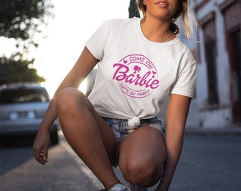 Come On Let's Go Party Shirt, Birthday Party Shirt, Party Girls Shirt, Doll Baby Girl, Birthday Crew Shirt, Girls Shirt, Birthday Gift Shirt