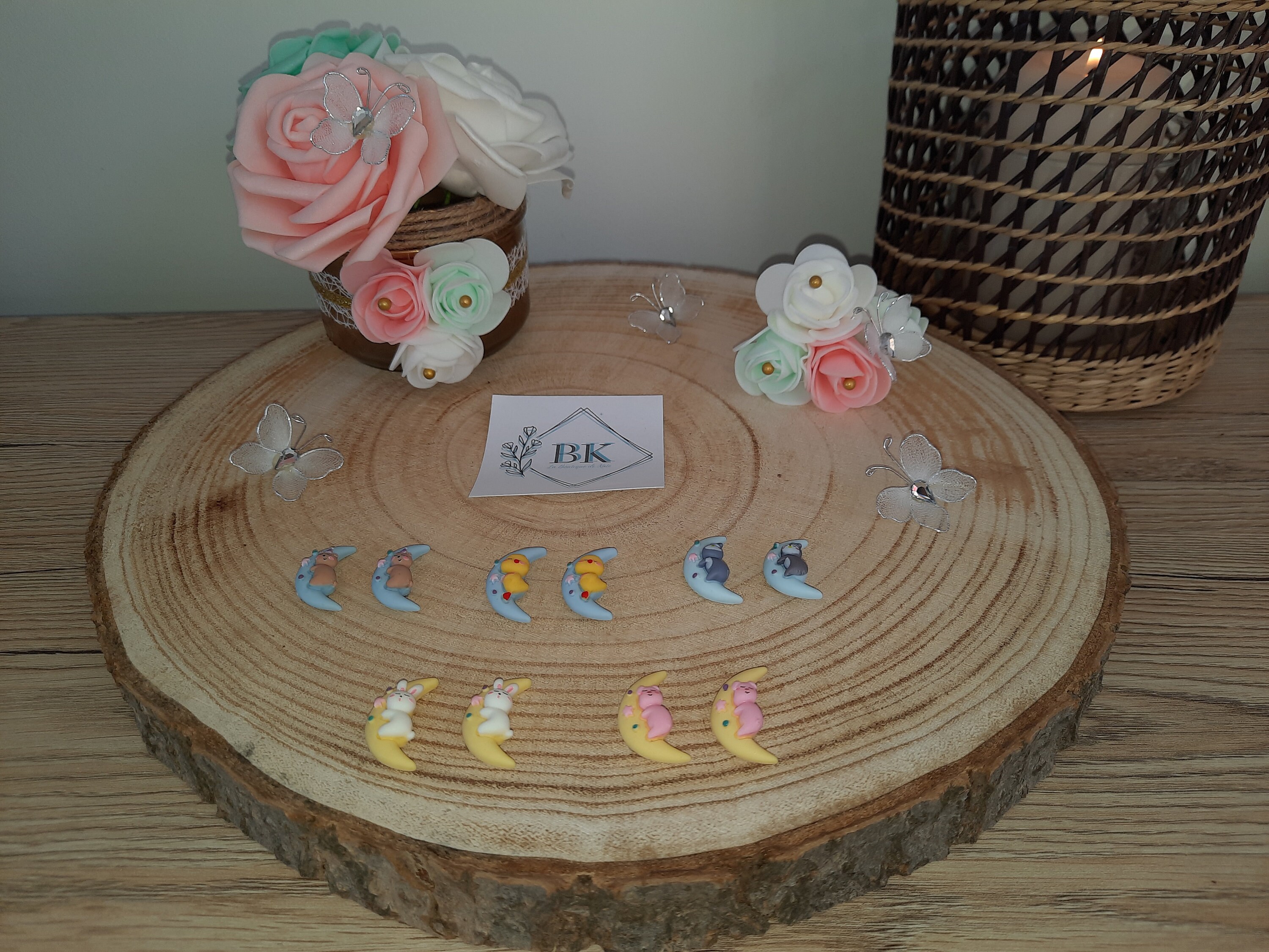 Lot de 10 Aimants en Résine