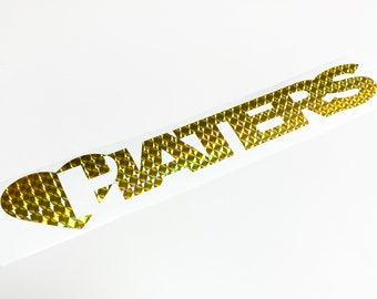 Front Windows love Haters Sticker Oilslick Glitter Gold Sticker Tuning Low Trendsetter Racing Bumper Sticker Rainbow Lifestyle Front 64