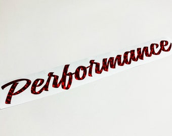 Performance Sticker Windscreen Sticker Oilslick Motorsport Red Sticker Racing Car Tuning Low Rear Window Car Sticker Front 84