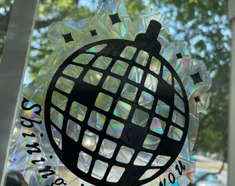Mirrorball Suncatcher - Suncatcher - Window Cling