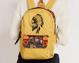 native american design backpacks