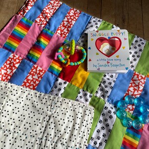 Snuggle Puppy Baby Quilt
