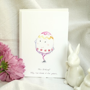 Biglietti di Pasqua, biglietti di auguri, biglietti di Pasqua divertenti, biglietti di celebrazione, biglietti acquerellati, set di biglietti carini, biglietti di auguri con uova da colorare, biglietti fatti a mano