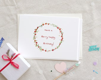 Tarjetas de cumpleaños, tarjetas de feliz cumpleaños, tarjeta linda, tarjeta de celebración, tarjeta de acuarela hecha a mano para cumpleaños, juego de tarjetas de felicitación de feliz cumpleaños,