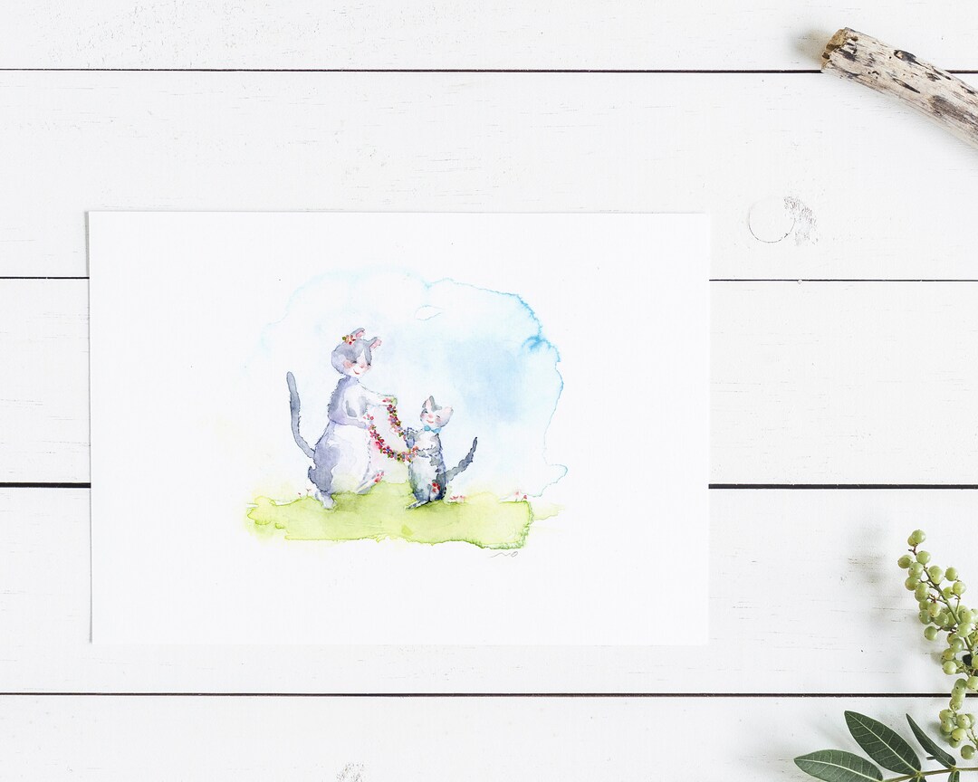 Printable Card for Best Friend, Watercolor Greeting Card, Funny ...