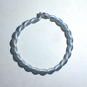 Pure Zinc Tensor Bracelet Hook & Loop Connection