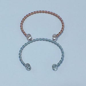 Pharaoh Electric Twisted Cuff Bracelets & Anklets