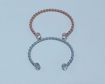 Pharaoh Electric Twisted Cuff Armband & Fotlänkar