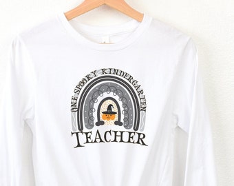 Kindergarten Teacher long sleeve Shirt K is For Kindergarten Field Trip Shirt Alphabet Shirt Gift For Teachers 1st Day of School tShirt