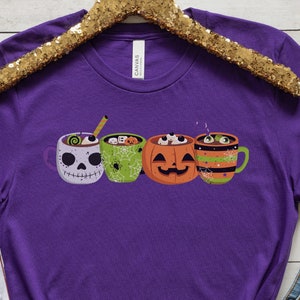 Halloween Horror Coffee Sweatshirt, Horror Movie Coffee Shirt,Halloween Sweatshirt, Spooky Season, Coffee Shirt, Halloween Graphic Shirt