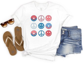 American Flag Shirt, Patriotic T-Shirts, July 4th Shirts, USA Flag, all american mama, 4th of July tee, fourth of July tshirt, Patriot Gifts
