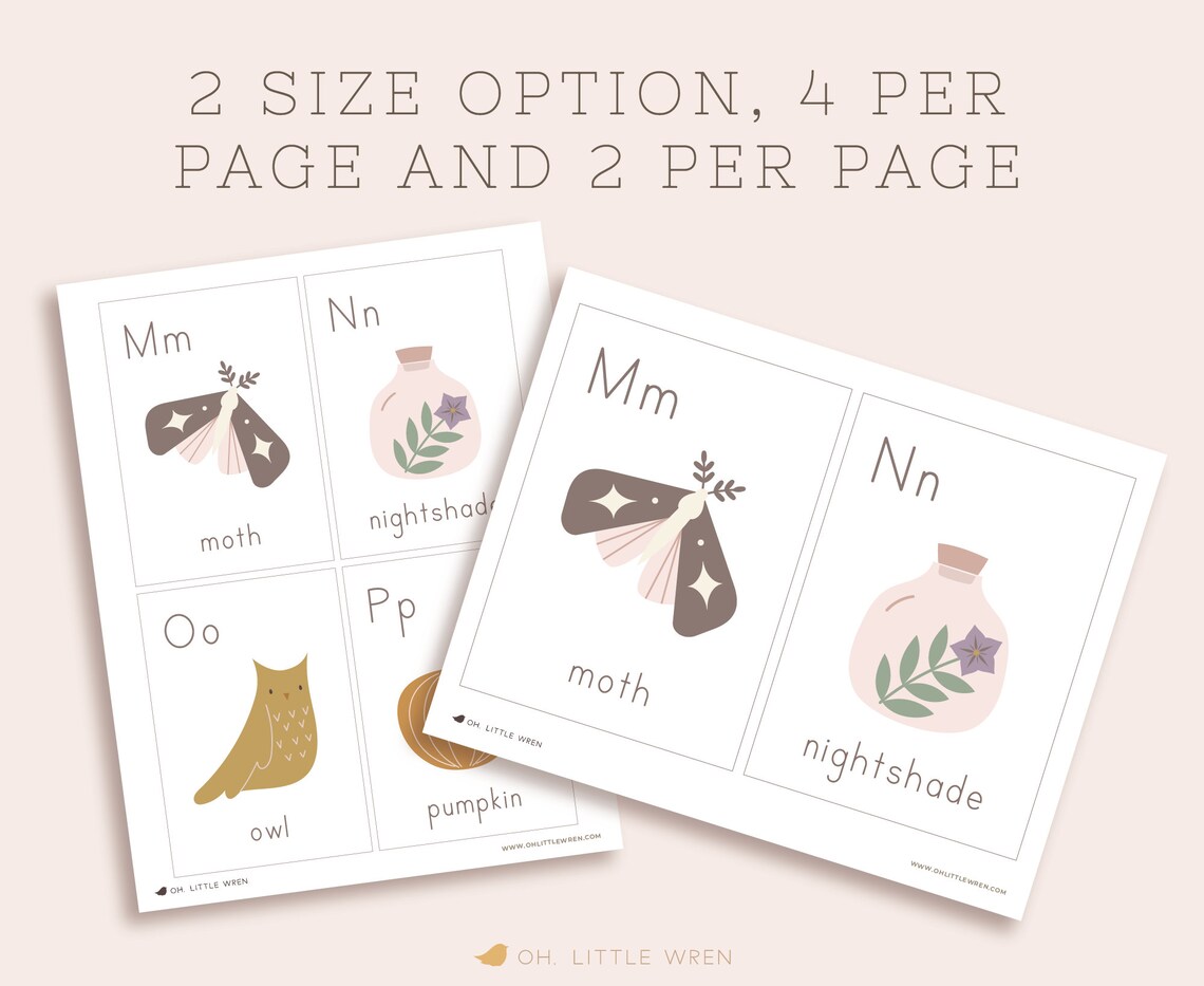 Alphabet Printable Cards Alphabet Printable Cards