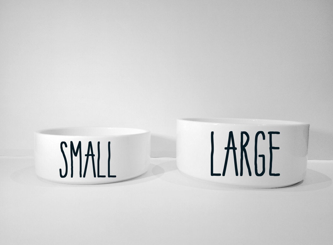 Personalized Pet Bowl Custom Name Dog Bowl Ceramic Dog Etsy