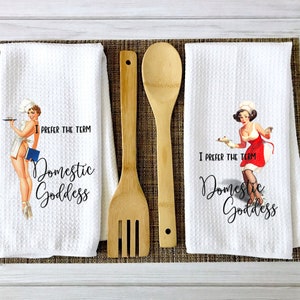 Funny Kitchen Towels | Kitchen Decor | Funny Dishcloth | Hand Towel | Housewarming Gift | Dish Towel | Gift for Mom | Microfiber Tea Towel