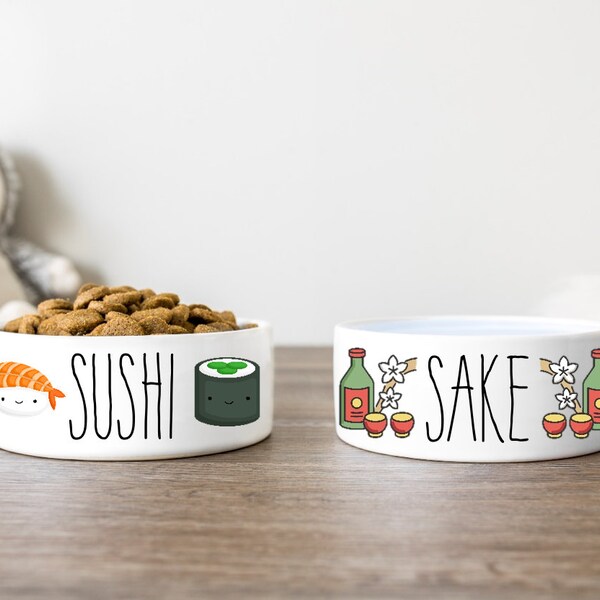 Funny Dog Bowls Etsy