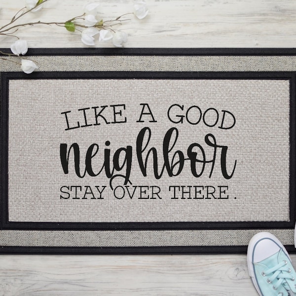 Sassy Door Mat | Unwelcome Door Mat | Rude Welcome Mat | Funny Doormat for Outside | Sarcastic Doormat | Inside Door Mat | Closing Gift