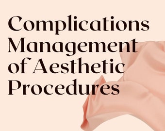Manual del curso sobre manejo de complicaciones y disolución de hialuronidasa en procedimientos estéticos (PDF, descarga digital)