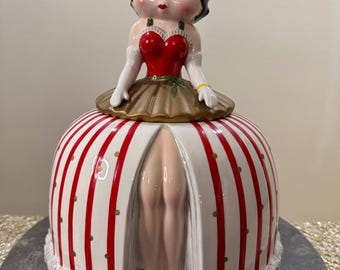 Vintage 1995 Vandor Ceramic Betty Boop Cookie Jar