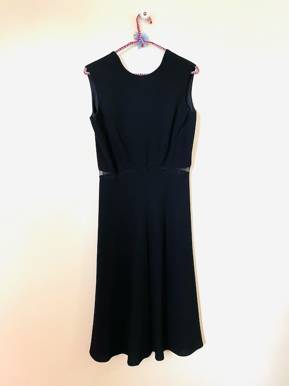 Fred Hayman Silk Little Black Dress - image 2