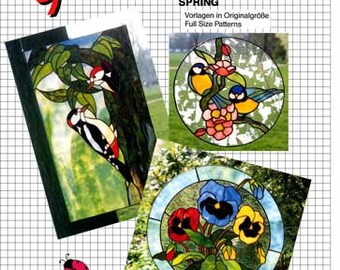 Patrones de tamaño completo de primavera de GlasDesign