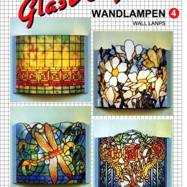GlasDesign Wall Lamps IV Full Size Patterns