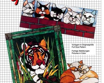 GlasDesign Simba & Pussy Patrones de tamaño completo